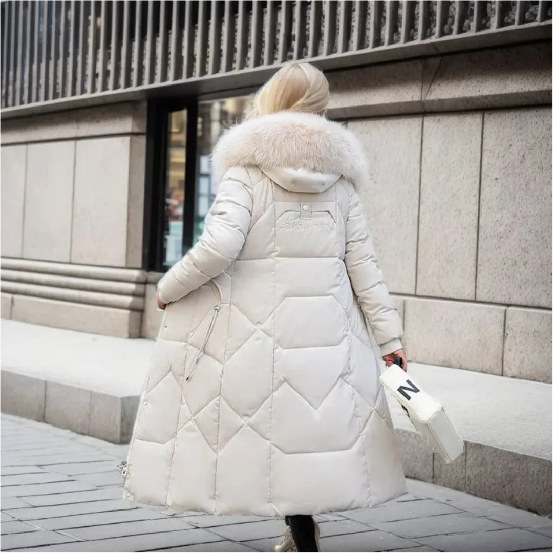 Laislauta Women's Winter Coat Parka with Long Fur for Perfect Protection and Fashionable Look