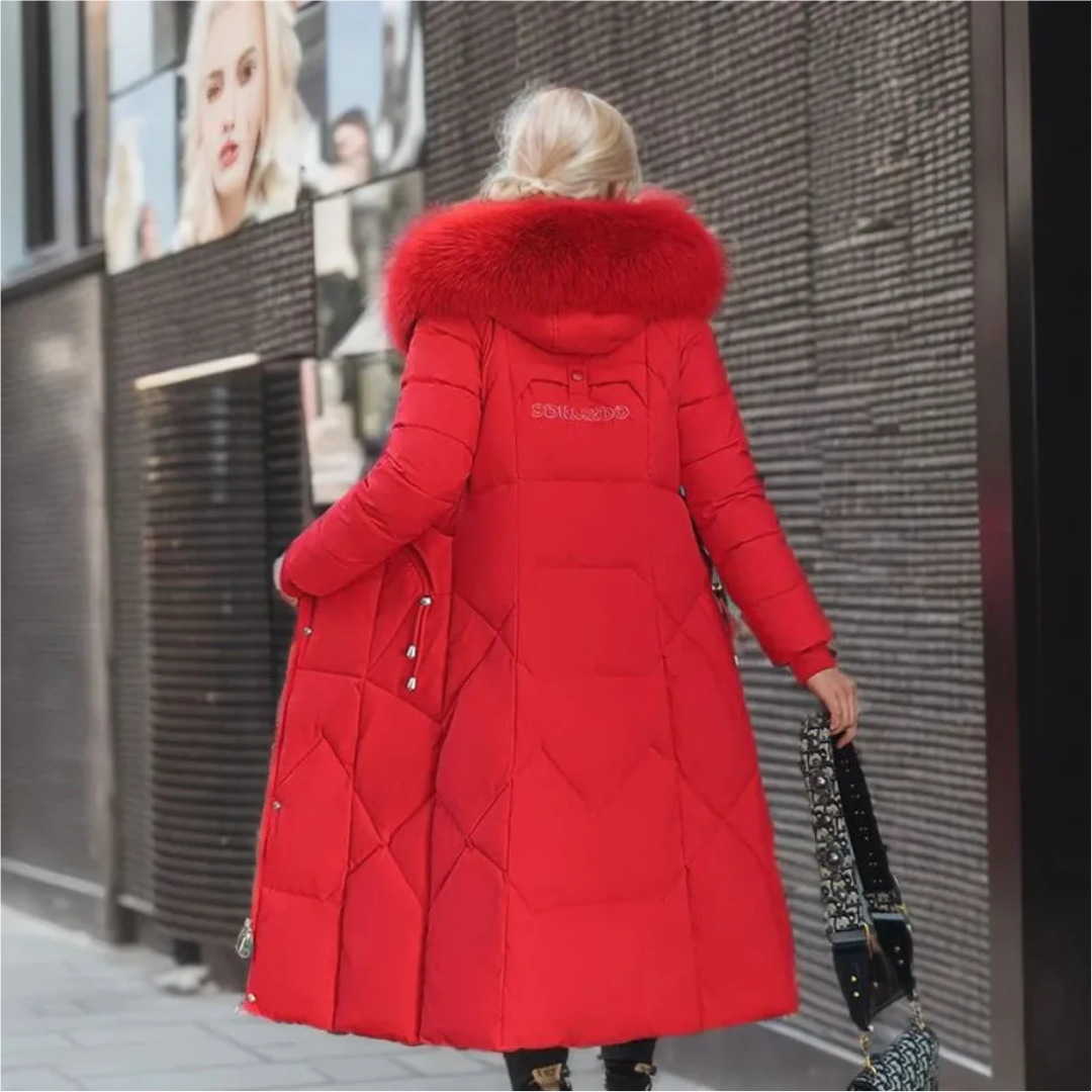 Laislauta Women's Winter Coat Parka with Long Fur for Perfect Protection and Fashionable Look
