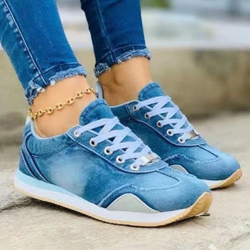 Chaussures orthopédiques confort Denim