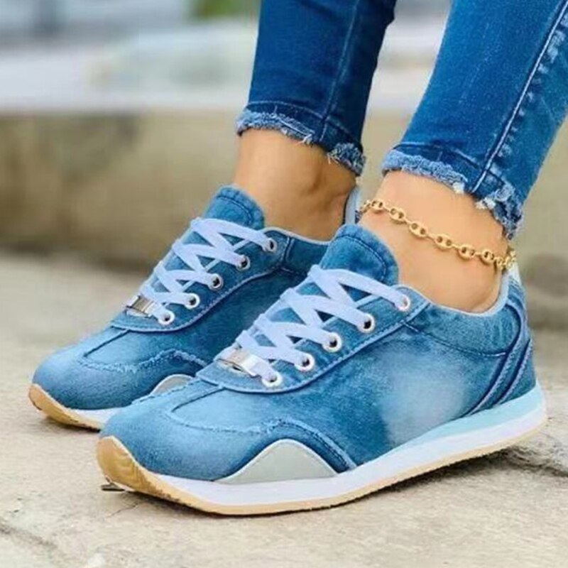 Chaussures orthopédiques confort Denim