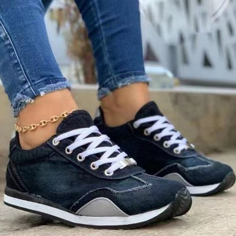 Chaussures orthopédiques confort Denim