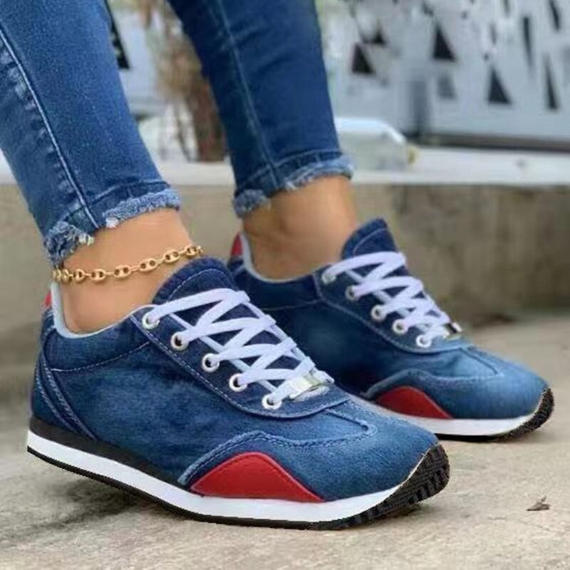 Chaussures orthopédiques confort Denim