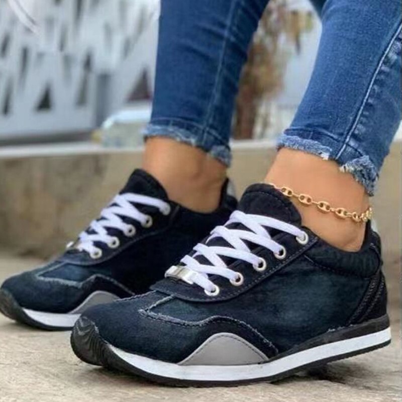 Chaussures orthopédiques confort Denim