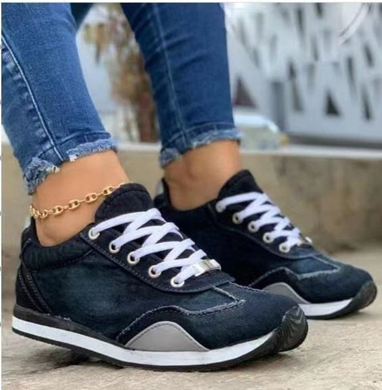 Chaussures orthopédiques confort Denim