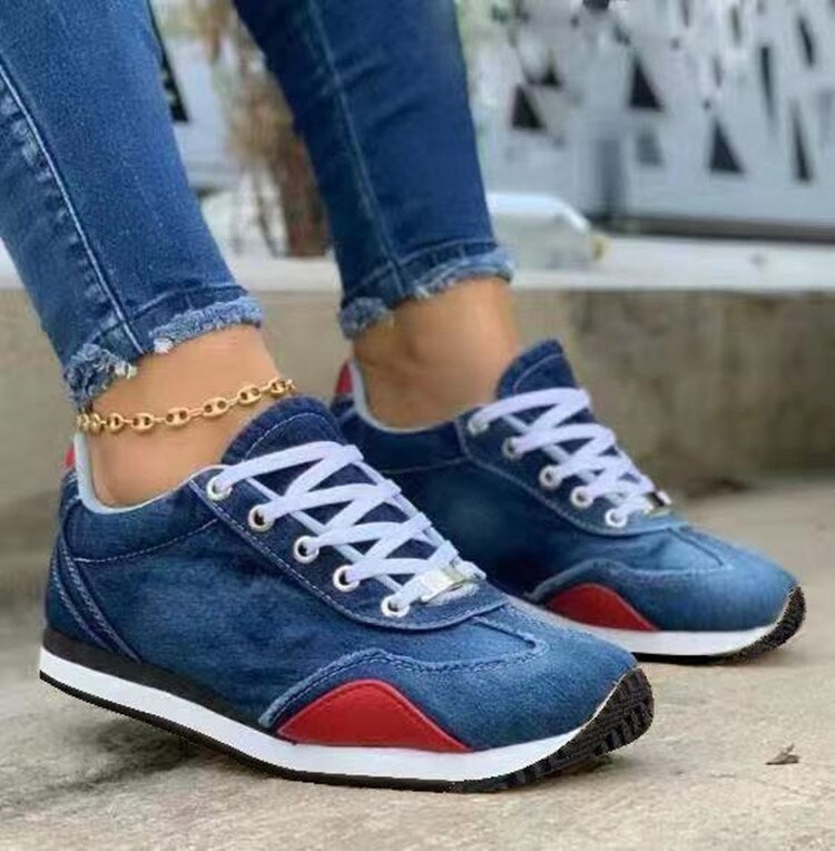 Chaussures orthopédiques confort Denim