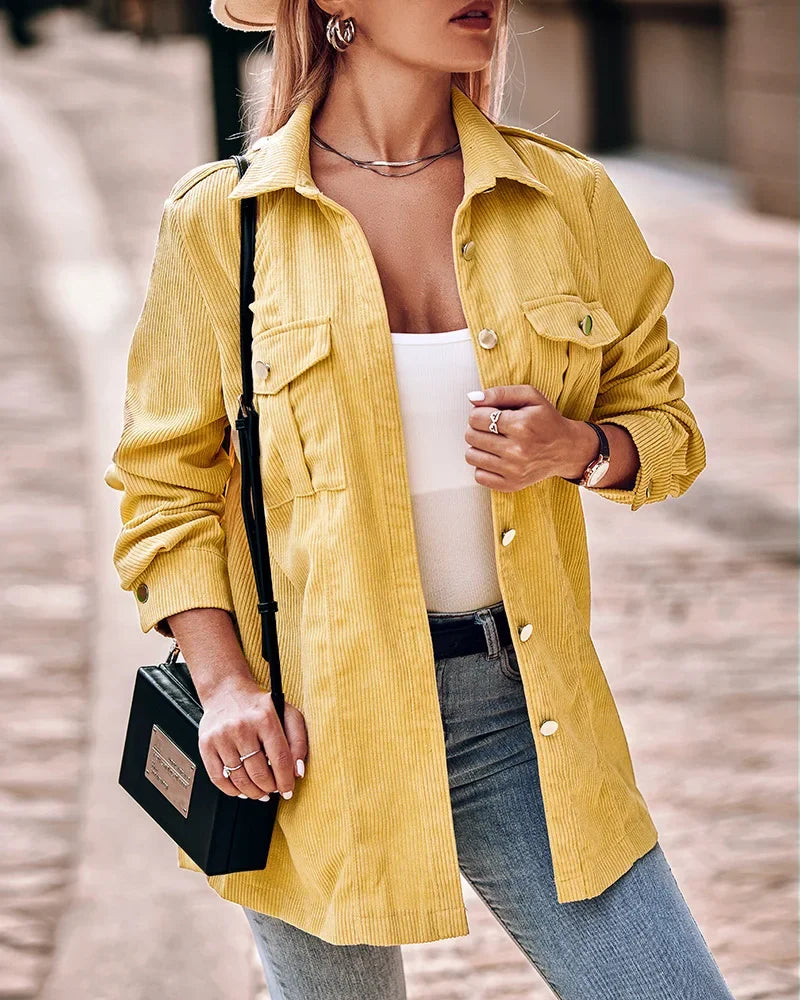 Emilia | Fashionable and Stunning Corduroy Sweater and Pants in Modern Design for Unmatched Comfort and Style
