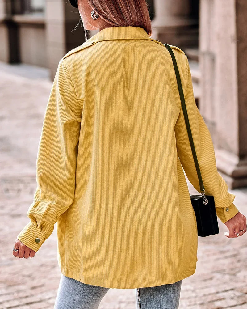 Emilia | Fashionable and Stunning Corduroy Sweater and Pants in Modern Design for Unmatched Comfort and Style