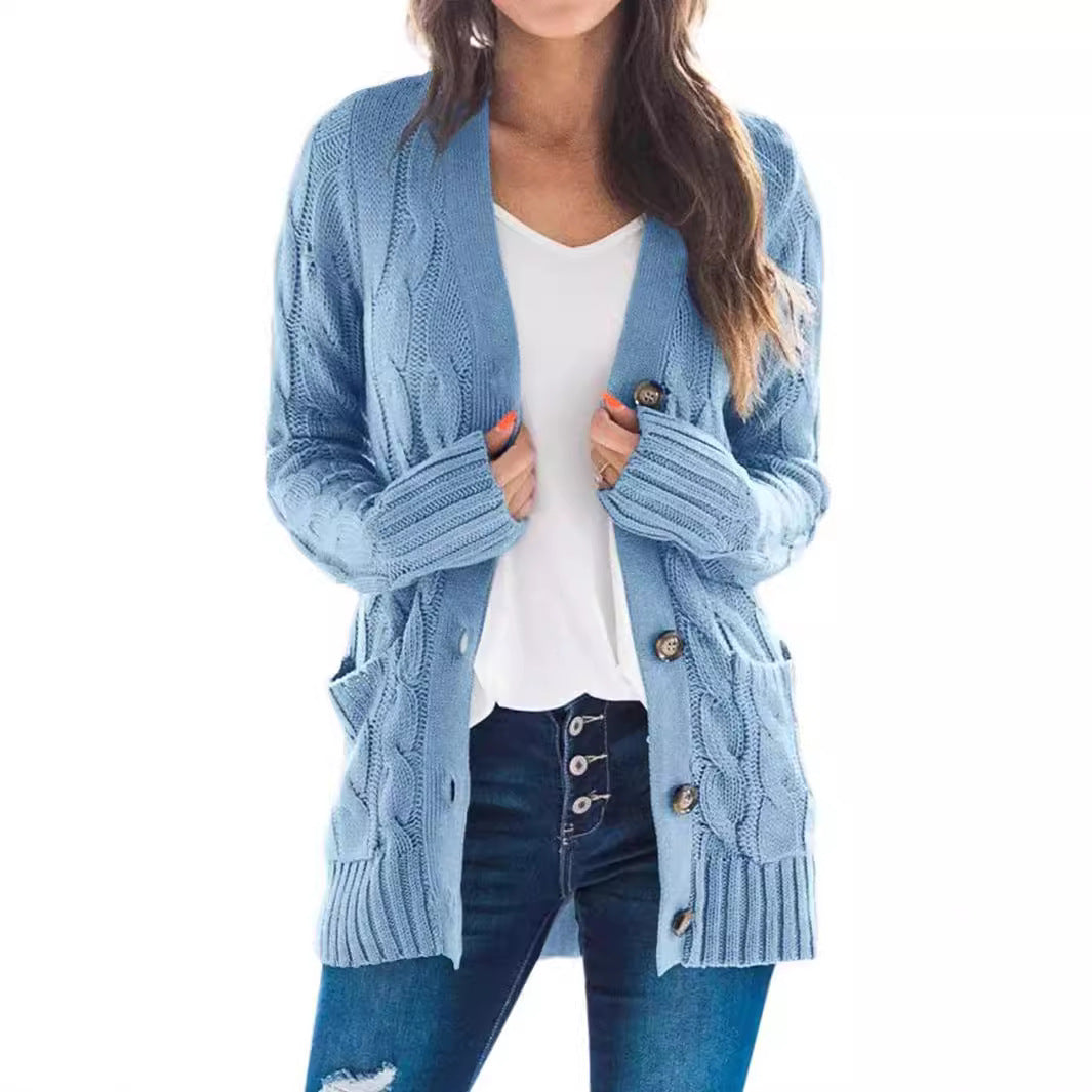 Petra | Long and cozy cardigan sweater for snuggling in an elegant and comfortable style
