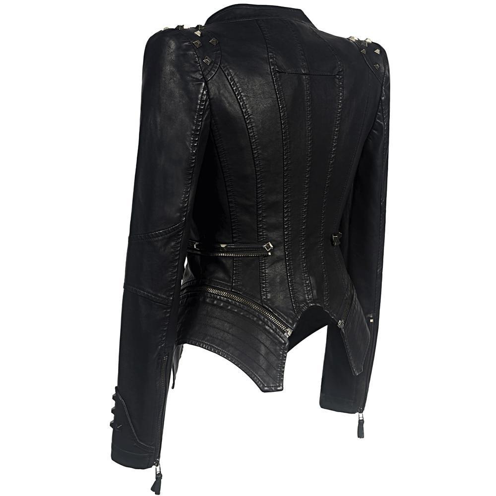 Manuela | Fashionable and Lightweight Genuine Motorcycle Jacket