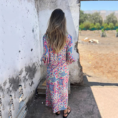 שמלת בוהמי ריחפה מרים - אלגנטיות ונוחות לסגנון חופשי